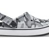 Crocs (GS) Off Court tištěné dřeváky „Grey Black White“ 209150-066