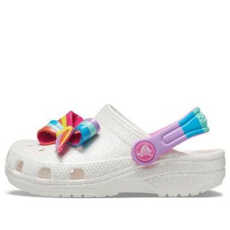 Crocs (GS) x Jojo Siwa klasické dřeváky „Fun Lab – Rainbow“ 207106-100