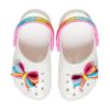 Crocs (GS) x Jojo Siwa klasické dřeváky „Fun Lab – Rainbow“ 207106-100