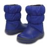 Crocs (GS) Zimní nadýchané boty „Blue“ 14613-4BH