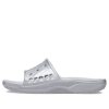 Crocs II Metallic Slides „Silver“ 209210-1FT
