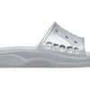 Crocs II Metallic Slides „Silver“ 209210-1FT