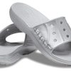 Crocs II Metallic Slides „Silver“ 209210-1FT