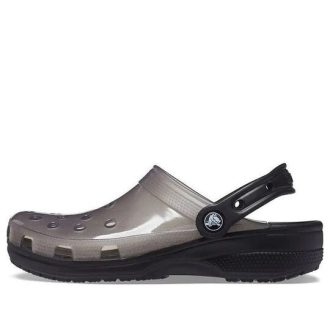 Crocs Jelly Crocs Transparentní černé unisex sandály 206908-001