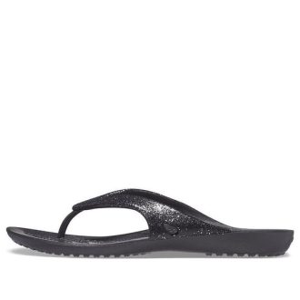 Crocs Kadee II lehké útulné žabky unisex černé 207314-001