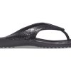 Crocs Kadee II lehké útulné žabky unisex černé 207314-001