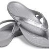 Crocs Kadee II Minimalistické útulné sportovní pantofle Unisex Silver 207314-040