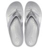 Crocs Kadee II Minimalistické útulné sportovní pantofle Unisex Silver 207314-040