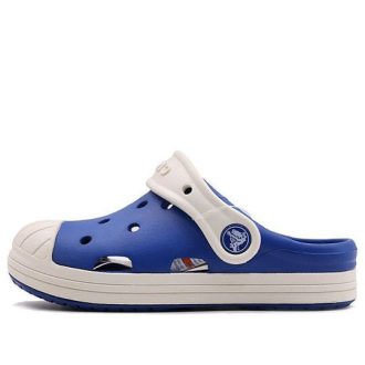 Crocs Kids Crocs Classic dřevák Sportovní sandály „Blue White“ 202282-4HO