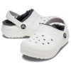 Crocs Kids Crocs Classic dřevák Sportovní sandály „White Grey“ 203506-10M