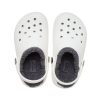 Crocs Kids Crocs Classic dřevák Sportovní sandály „White Grey“ 203506-10M