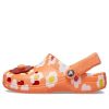 Crocs Klasické froté dřeváky „Oranžová“ 208892-84A