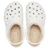 Crocs klasické lemované geometrické dřeváky „Bílé“ 210069-100