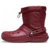 Crocs klasické lemované neo nafouknuté boty „červené“ 206630-612