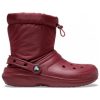 Crocs klasické lemované neo nafouknuté boty „červené“ 206630-612