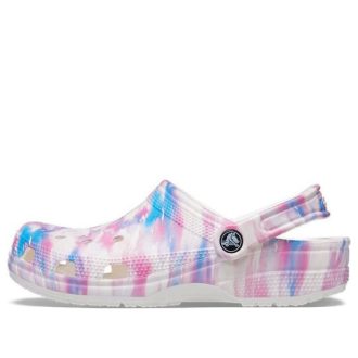 Crocs klasické ležérní unisex bílé růžové modré sandály „White Pink Blue“ 207567-94S Crocs klasické ležérní unisex bílé růžové modré sandály „White Pink Blue“ 207567-94S