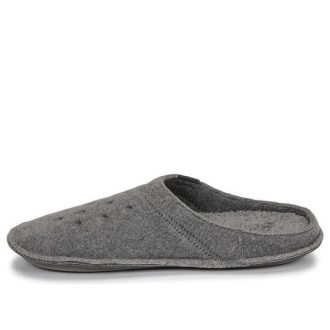 Crocs klasické pantofle Ležérní tlustší boty pro udržení tepla unisex šedá 203600-00Q Crocs klasické pantofle Ležérní tlustší boty pro udržení tepla unisex šedá 203600-00Q