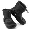 Crocs klasické podšívkované neo nafouknuté boty „černé“ 206630-060