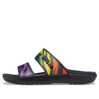 Crocs klasické protiskluzové sportovní pantofle odolné proti opotřebení unisex černé 207346-0C4
