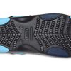 Crocs klasické terénní sandály „Black Light Blue“ 207711-0ZQ