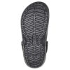 Crocs Klasické třpytivé dřeváky „Černé“ 205842001