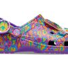 Crocs Lisa Frank x Classic Clog „Neon Purple Multi Hearts“ 207736-573 Crocs Lisa Frank x Classic Clog „Neon Purple Multi Hearts“ 207736-573