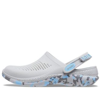 Crocs LiteRide 360  Mramorované dřeváky „Světle šedý kyslík“ 207634-0ZU