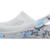 Crocs LiteRide 360  Mramorované dřeváky „Světle šedý kyslík“ 207634-0ZU