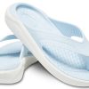 Crocs LiteRide Beach útulné stylové unisex světle modré pantofle 205182-4KA