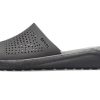 Crocs LiteRide Black Grey Sandály „Black Grey“ 205183-0DD