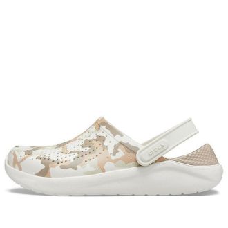 Crocs LiteRide boty maskovací sandály s potiskem Béžová 206491-1CN