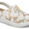 Crocs LiteRide boty maskovací sandály s potiskem Béžová 206491-1CN