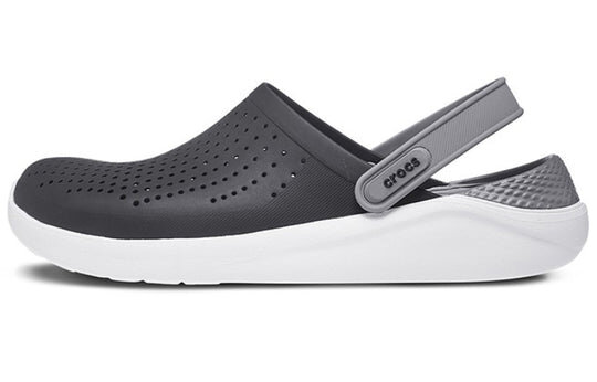 Crocs LiteRide Boty Sandály Černá kouřově šedá Unisex 204592-05M Crocs LiteRide Boty Sandály Černá kouřově šedá Unisex 204592-05M