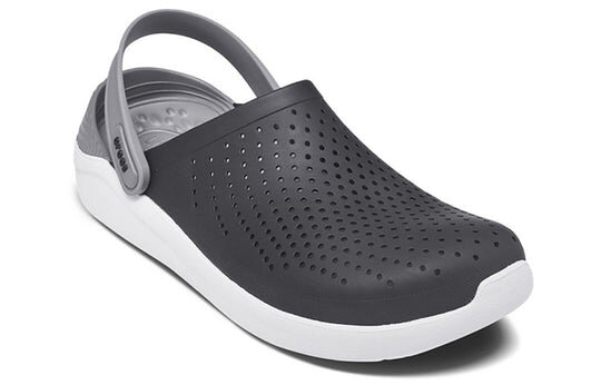 Crocs LiteRide Boty Sandály Černá kouřově šedá Unisex 204592-05M Crocs LiteRide Boty Sandály Černá kouřově šedá Unisex 204592-05M