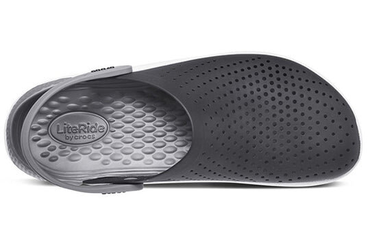 Crocs LiteRide Boty Sandály Černá kouřově šedá Unisex 204592-05M Crocs LiteRide Boty Sandály Černá kouřově šedá Unisex 204592-05M