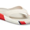 Crocs LiteRide Colorblock Slide „White Red“ 205625-6PL