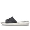 Crocs LiteRide Fashion Slippers Unisex světle šedé 205183-05M