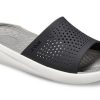 Crocs LiteRide Fashion Slippers Unisex světle šedé 205183-05M