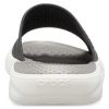 Crocs LiteRide Fashion Slippers Unisex světle šedé 205183-05M