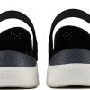 Crocs LiteRide LOGO Crocs Hollow Out Unisex černé sandály „Black White“ 205893-066
