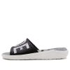 Crocs LiteRide LOGO Unisex černé pantofle „Black White“ 205562-066