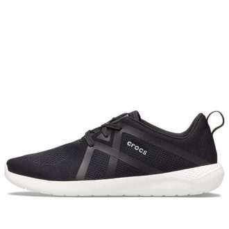 Crocs LiteRide Modform Lace Sneakers „Black White“ 206070-066