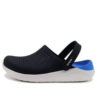 Crocs LiteRide Outdoor na plochém podpatku Sportovní modré sandály 204592-462