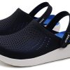 Crocs LiteRide Outdoor na plochém podpatku Sportovní modré sandály 204592-462