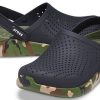 Crocs LiteRide Shoe Printing Classic Sandály Unisex Black 206491-0C4