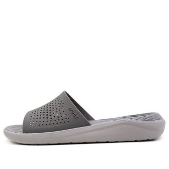 Crocs LiteRide Slides „Grey“ 205183-06J
