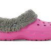 Crocs Mammoth EVO lemované dřeváky „Pink Grey“ 12878-626