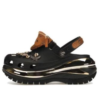 Crocs Mega Crush Clogs „Black Tan“ 209357-001