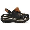 Crocs Mega Crush Clogs „Black Tan“ 209357-001