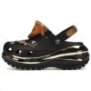 Crocs Mega Crush Clogs „Black Tan“ 209357-001